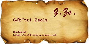 Göttl Zsolt névjegykártya